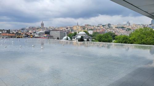 The view from the modern art museum