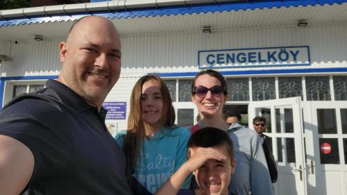 Technically we made it to Asia...but only for about 10 minutes before heading on the ferry back to the European continent